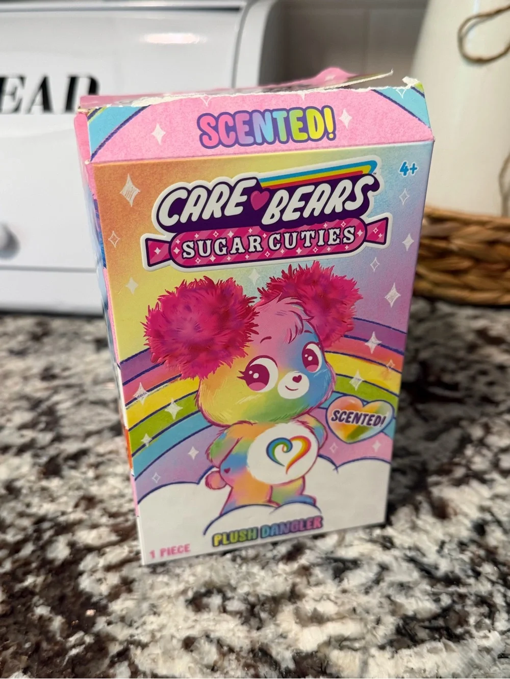 Care Bears Sugar Cuties Plush Dangler (Togetherness Bear)
